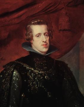 Philipp IV of Spain / Rubens painting
