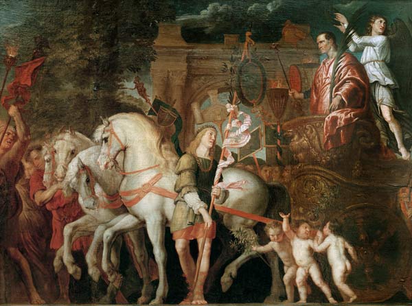 Triumph of Caesar / Rubens aft.Mantegna à Peter Paul Rubens
