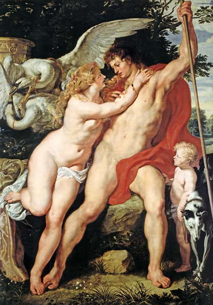 Rubens / Venus and Adonis à Peter Paul Rubens