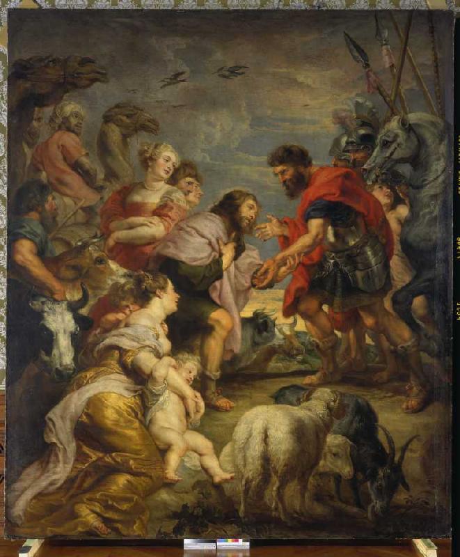 Réconciliation Esaus et JacobSaint à Peter Paul Rubens