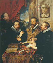 Die vier Philosophen. à Peter Paul Rubens