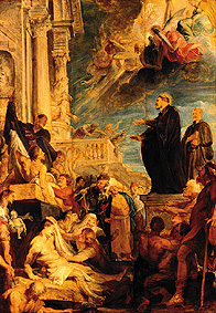 Les miracles Franz Xaver Saint à Peter Paul Rubens