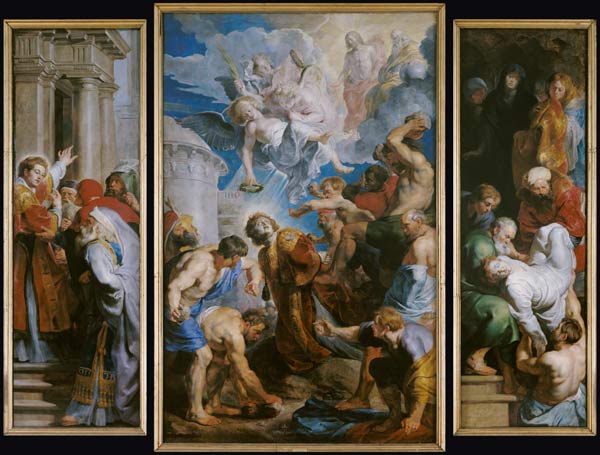 The Martyrdom of St. Stephen à Peter Paul Rubens