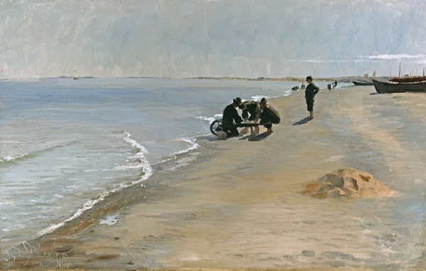 Südstrand bei Skagen à Peter Severin Kroyer