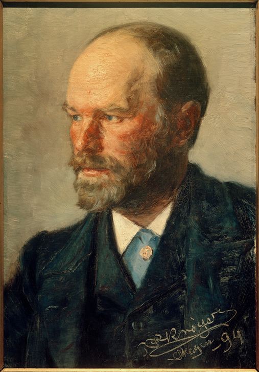 Porträt des Malers Michael Ancher à Peter Severin Kroyer