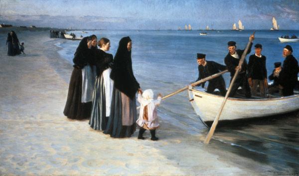 Sortie des pêcheurs (Skagen)