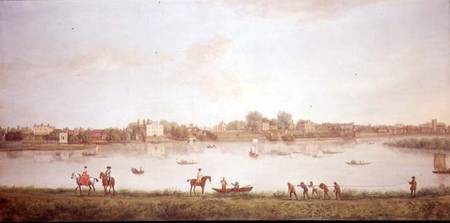 The Thames at Twickenham à Peter Tillemans
