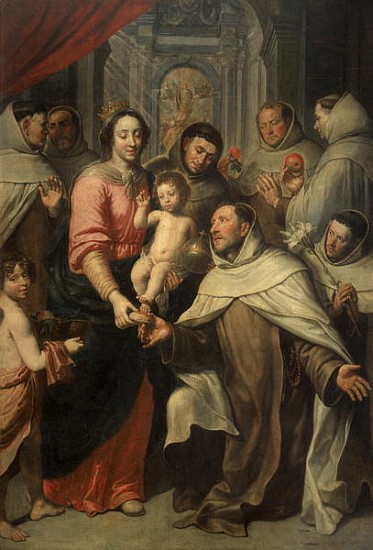 The Virgin of the Carmelites à Peter van Lint