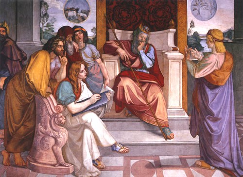 Joseph interprète le rêve du Pharao à Peter von Cornelius