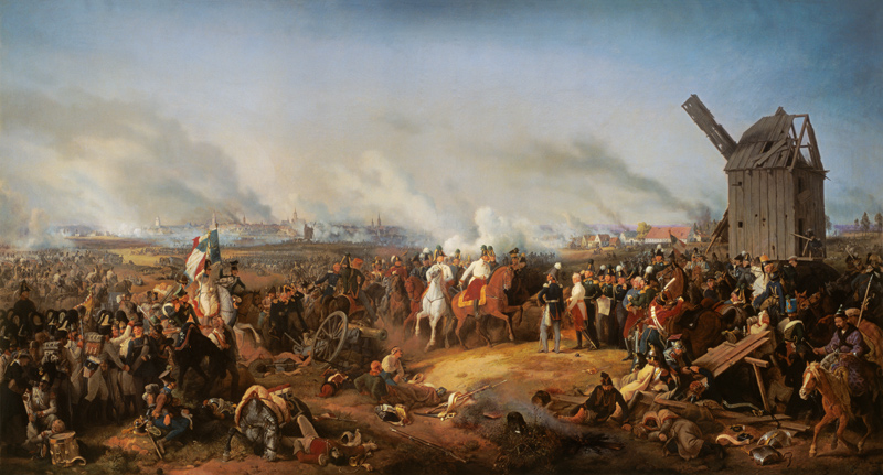 The Battle of the Nations near Leipzig à Peter von Hess