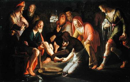 Christ Washing the Disciples' Feet à Peter Wtewael