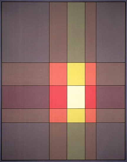 Overlay, 1982 (tempera on paper)  à  Peter Hugo  McClure