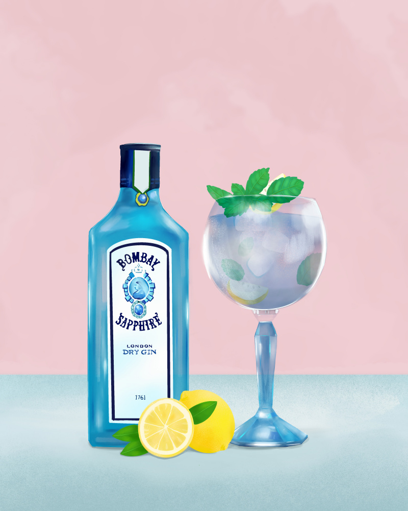 Gin Cocktail à Petra Lizde