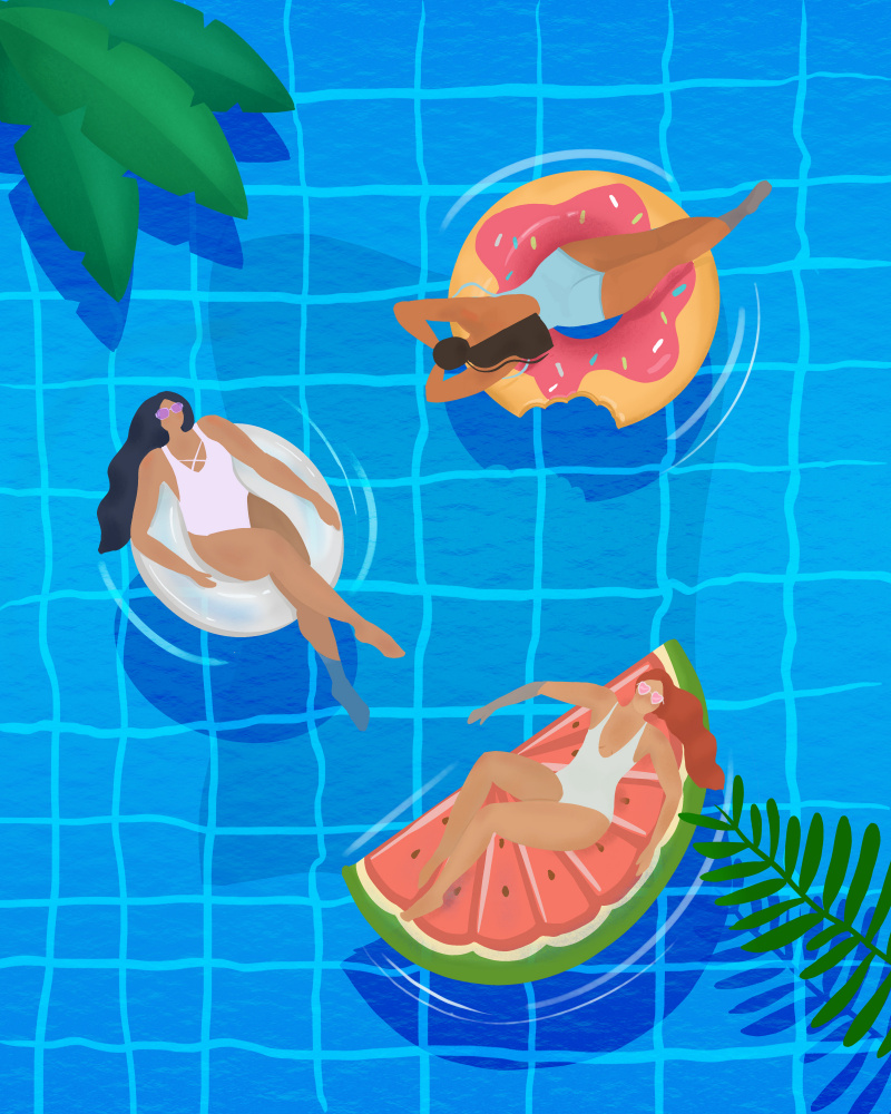 Pool Ladies à Petra Lizde