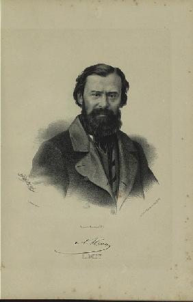 Portrait of the poet Lev Mey (1822-1862)
