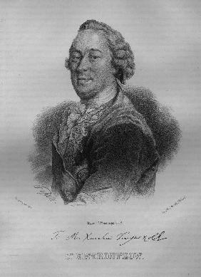 Portrait of Count Mikhail Illarionovich Vorontsov (1714-1767)