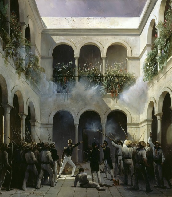 Attack of François d’Orléans, prince de Joinville in Veracruz on December 5, 1838 à Pharamond Blanchard
