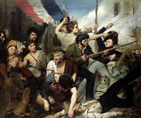 Scene of the 1830 Revolution