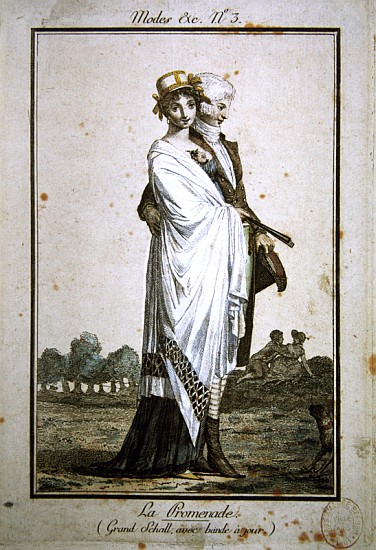 The Promenade, c. 1799 à Philibert Louis Debucourt