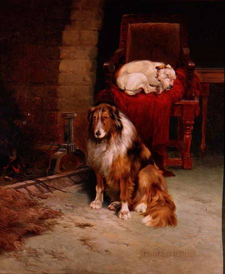 By The Fireside à Philip Eustace Stretton