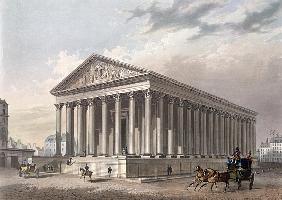 Exterior view of the Madeleine, Paris