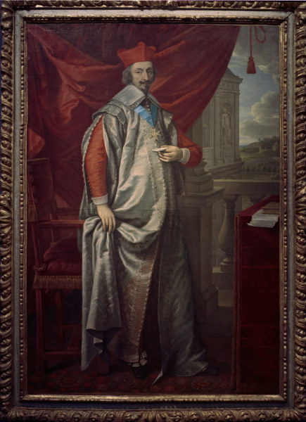 Cardinal Richelieu / Champaigne painting à Philippe de Champaigne