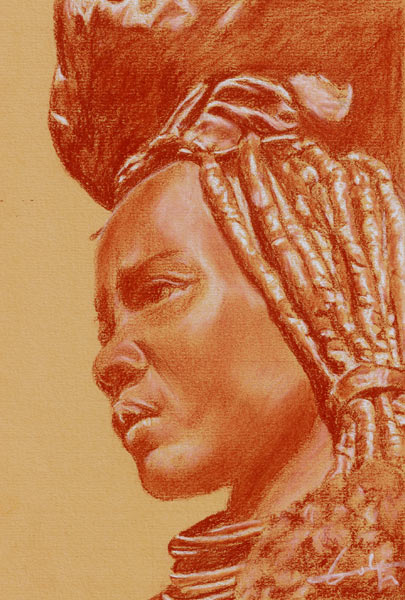 Femme himba à Philippe Flohic