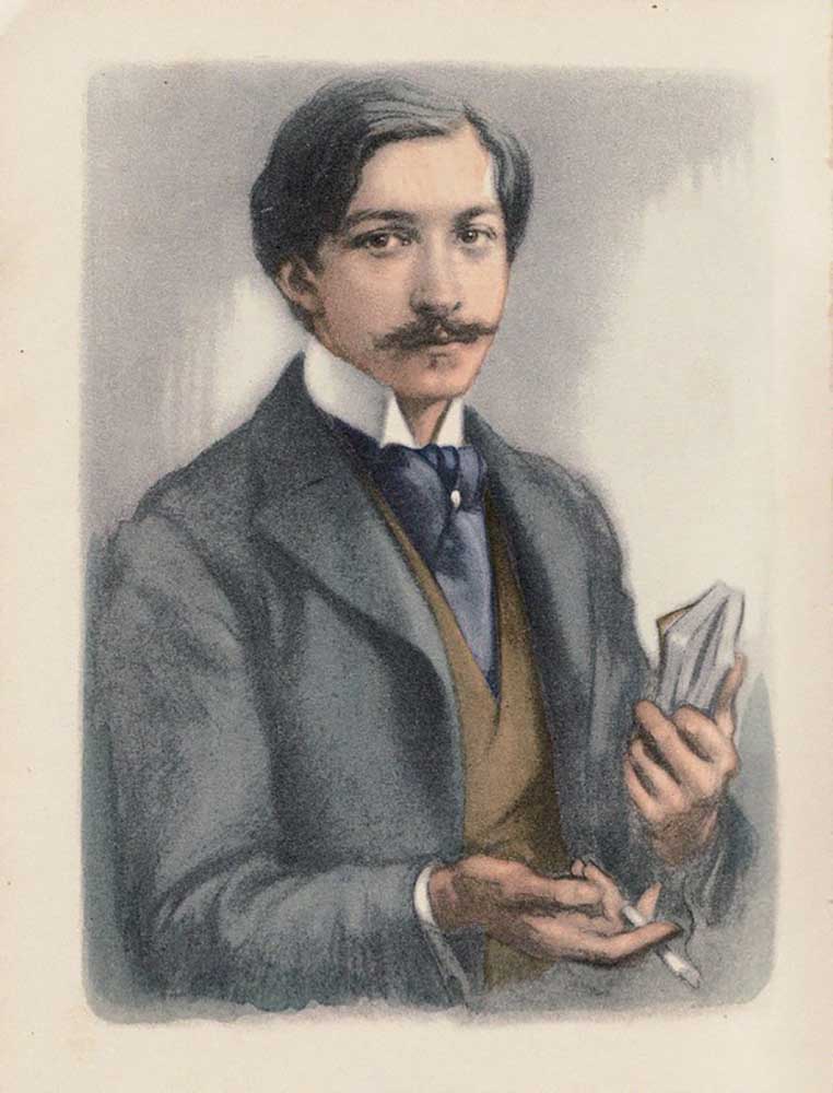 Portrait of Pierre Louÿs (1870-1925) à Philippe Swyncop