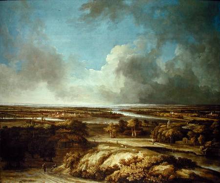 Extensive Landscape à Philips Koninck