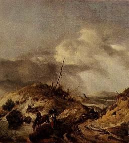 Secteur de dune. à Philips Wouverman