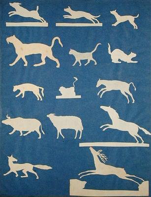 Animals (collage on paper) à Phillip Otto Runge
