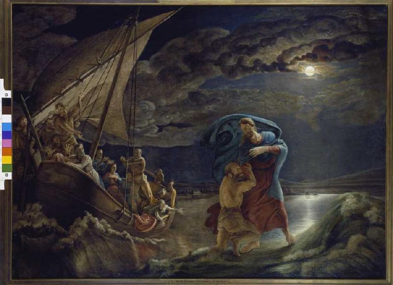Le Christ sur la mer à Phillip Otto Runge