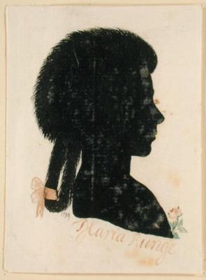Maria Elisabeth Runge (b.1763), 1789 (Indian ink on paper) à Phillip Otto Runge