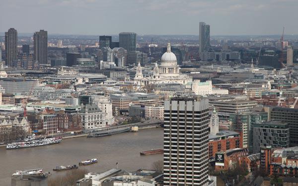 Londres vue d'en haut  2015