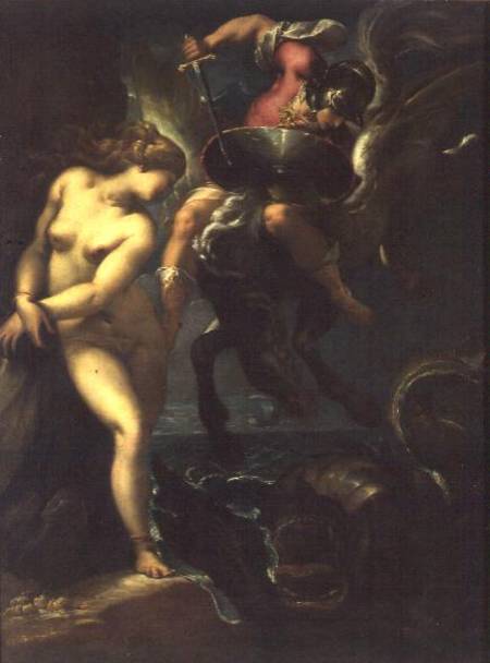 Perseus and Andromeda à Pier Francesco Morazzone