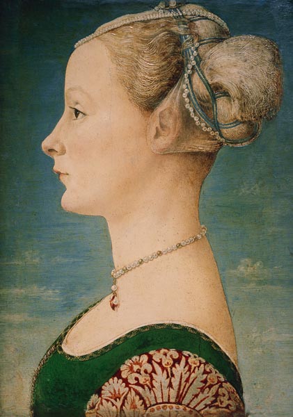 Portrait of a Woman à Piero del Pollaiuolo
