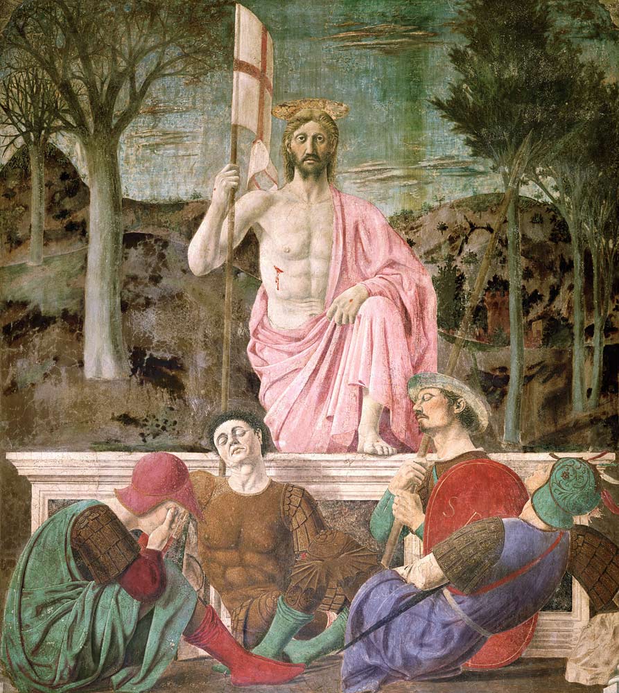 The Resurrection à Piero della Francesca