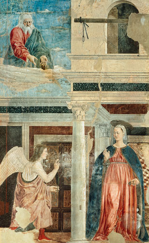 Annonciation, de la légende de la Vraie Croix à Piero della Francesca