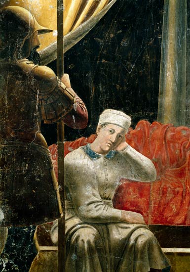 Le songe de Constantin à Piero della Francesca
