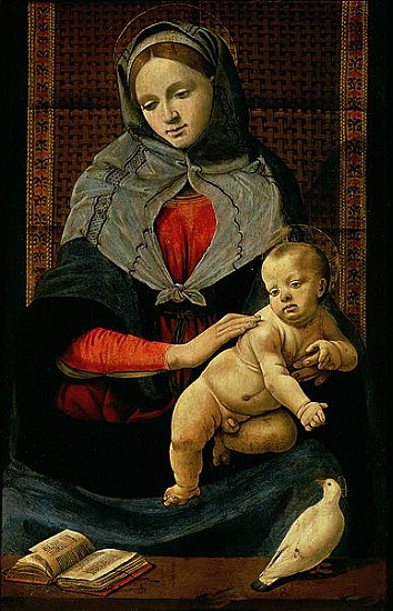 Madonna and Child with a Dove à Piero di Cosimo