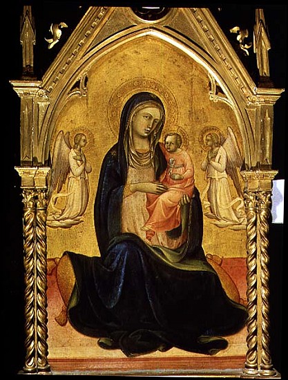 Madonna and Child à (Piero di Giovanni) Lorenzo Monaco