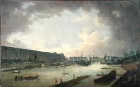 View of the Pont Neuf and the Galeries du Louvre from the Pont-Royal