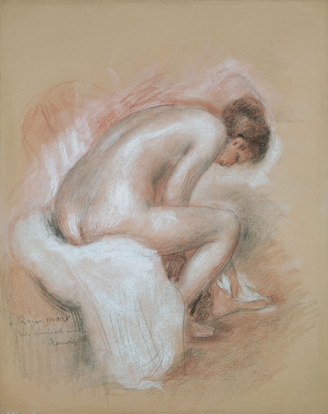 Auguste Renoir / The Toilet / c. 1890 à Pierre-Auguste Renoir