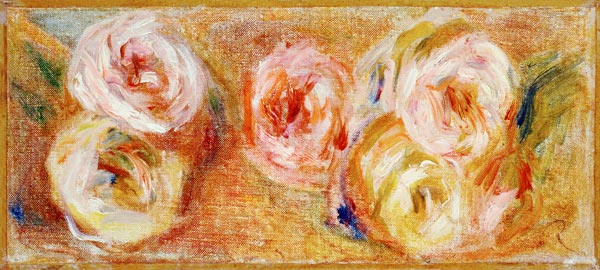 Strewn Roses, c.1915 à Pierre-Auguste Renoir