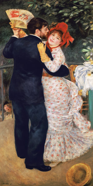 Danse à la campagne à Pierre-Auguste Renoir