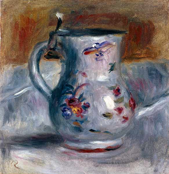 cruche de porcelaine à Pierre-Auguste Renoir