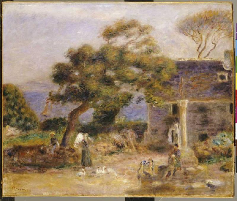 Blick auf Treboul à Pierre-Auguste Renoir