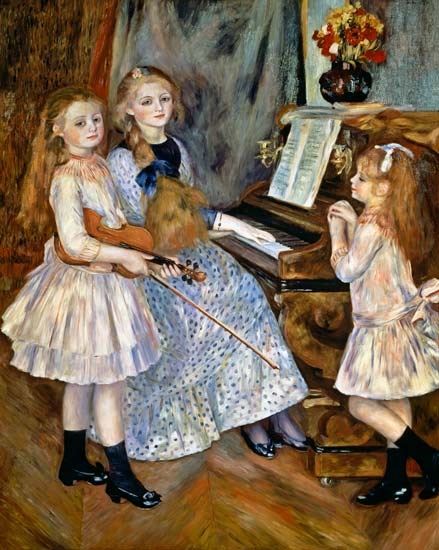 Les Filles de Catulle Mendes à Pierre-Auguste Renoir