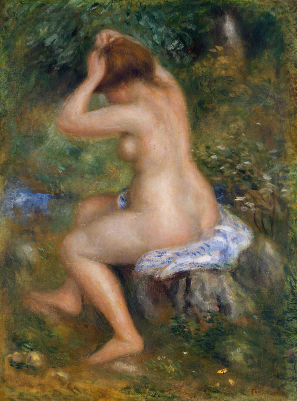 A Bather à Pierre-Auguste Renoir