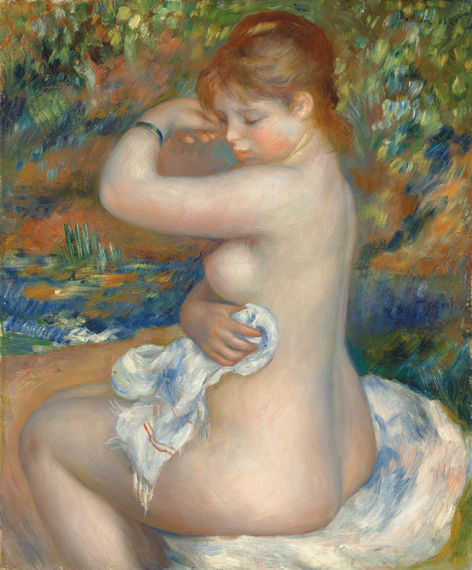 Baigneuse à Pierre-Auguste Renoir